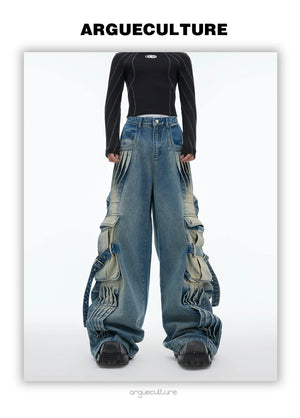 desc::distressed-vintage-cargo-denim-pants-mens-streetwear-detail-img-18