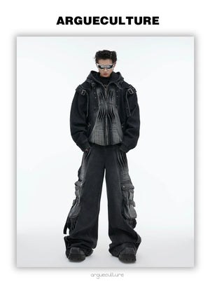 desc::distressed-vintage-cargo-denim-pants-mens-streetwear-detail-img-22