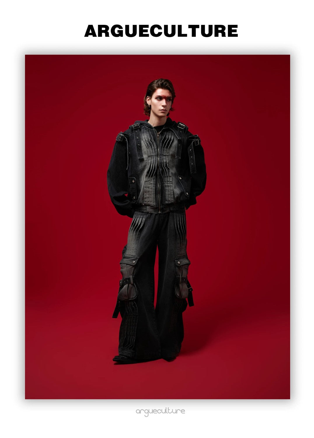 desc::distressed-vintage-cargo-denim-pants-mens-streetwear-detail-img-24