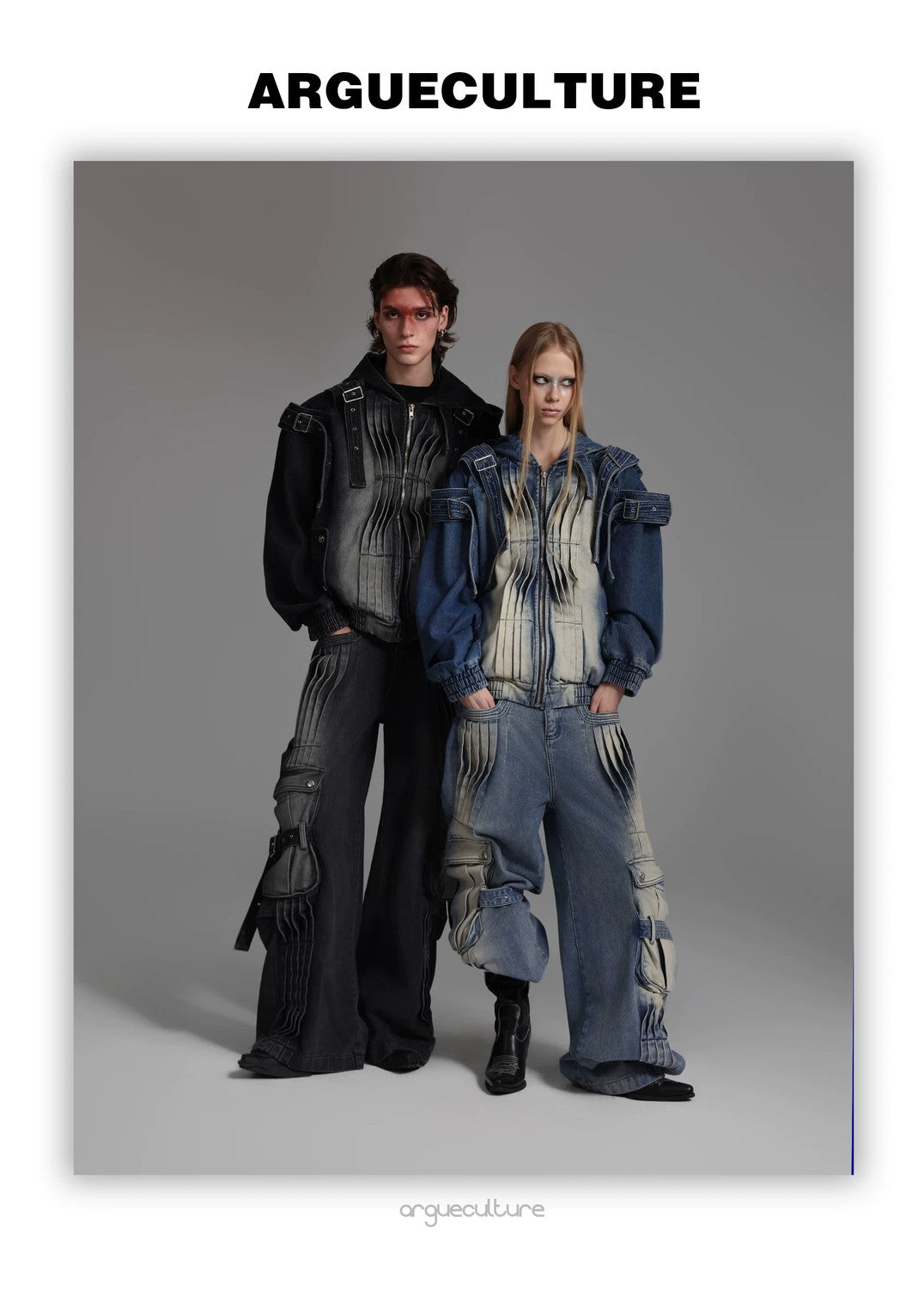 desc::distressed-vintage-cargo-denim-pants-mens-streetwear-detail-img-4