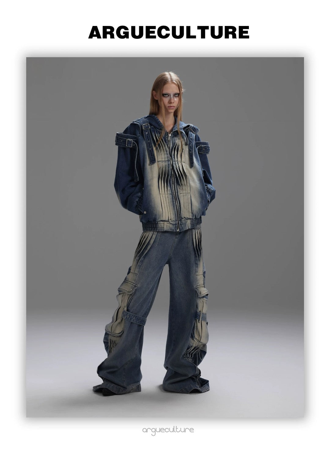 desc::distressed-vintage-cargo-denim-pants-mens-streetwear-detail-img-8
