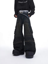 distressed-wasteland-denim-set-retro-cargo-jacket-pants-black-pants