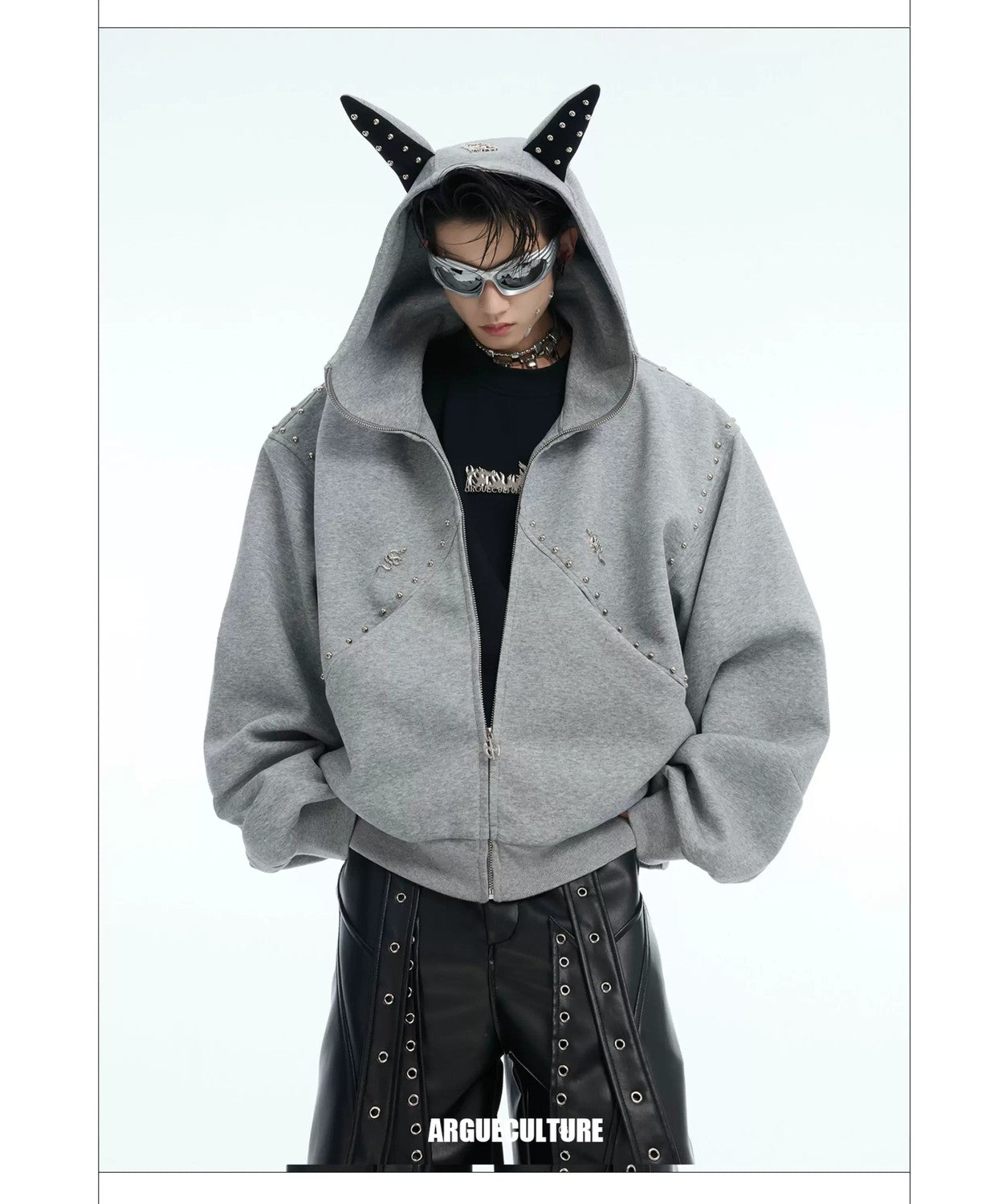 desc::doberman-studded-zip-up-hoodie-streetwear-jacket-detail-img-15