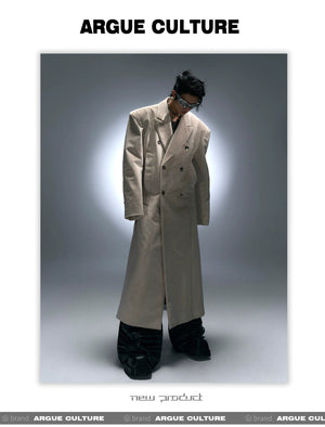desc::double-breasted-oversized-woolen-coat-for-men-detail-img-7