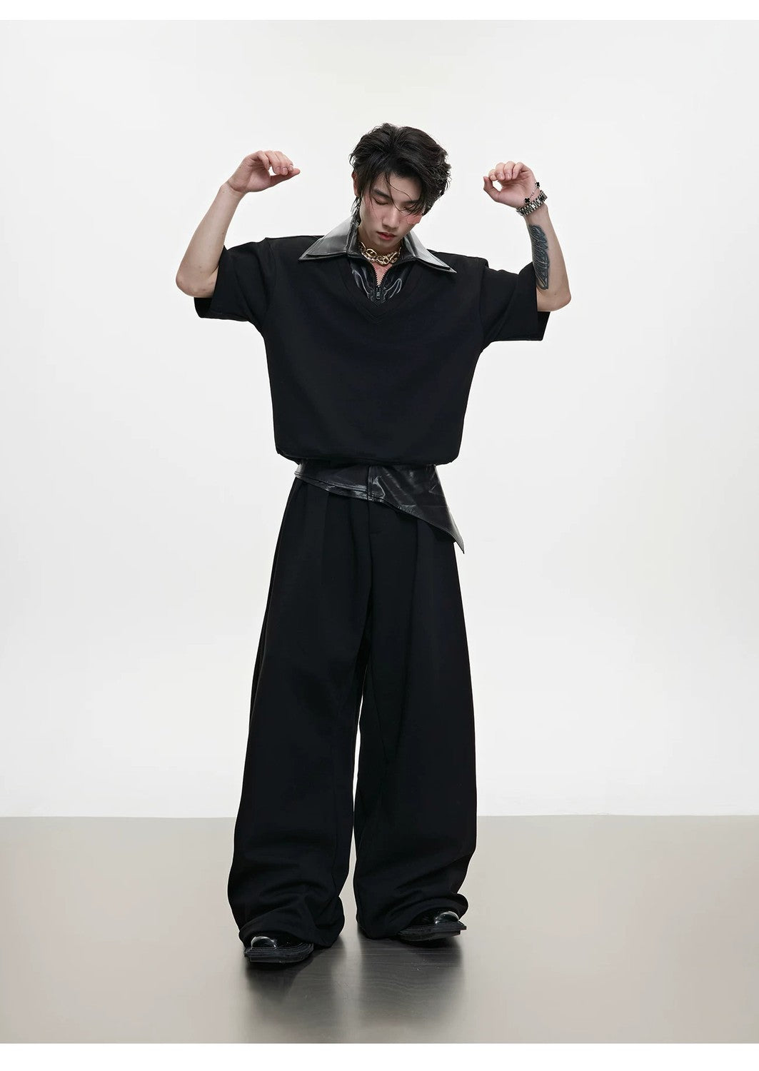 desc::double-collar-relaxed-sport-set-urban-summer-co-ord-detail-img-10