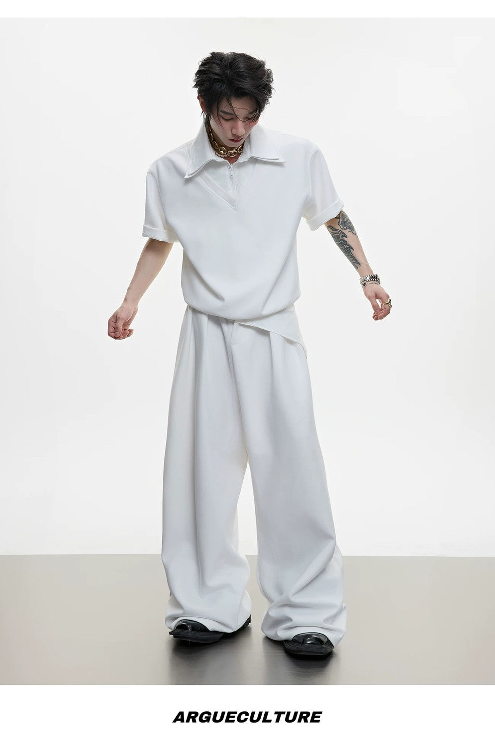 desc::double-collar-relaxed-sport-set-urban-summer-co-ord-detail-img-14