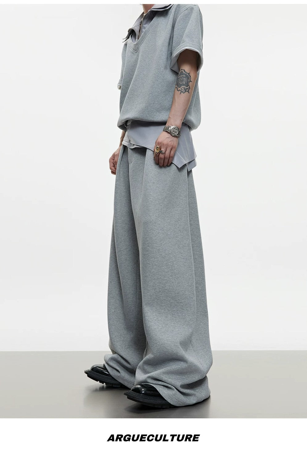 desc::double-collar-relaxed-sport-set-urban-summer-co-ord-detail-img-17