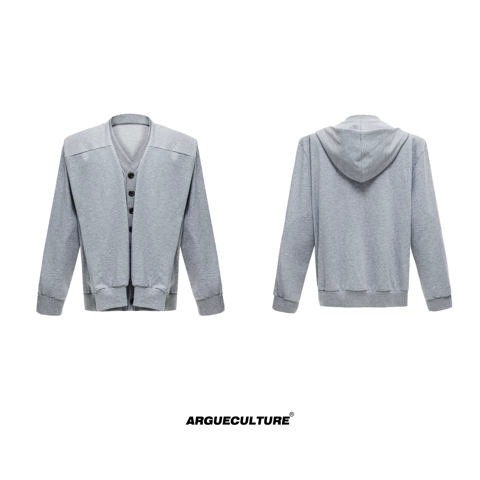 double-layered-shoulder-pad-streetwear-zip-hoodie-gray