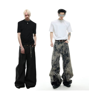 desc::embellished-pearl-mock-neck-oversized-streetwear-tee-detail-img-4