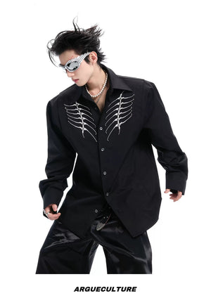 desc::embroidered-deconstructed-streetwear-shirt-for-men-detail-img-10