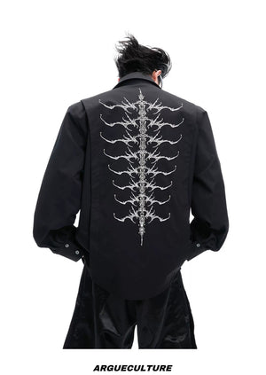 desc::embroidered-deconstructed-streetwear-shirt-for-men-detail-img-11