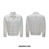 Embroidered Lyocell Linen Relaxed Shirt & Pants Set - Khaki Top