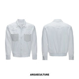 Embroidered Lyocell Linen Relaxed Shirt & Pants Set - White Top