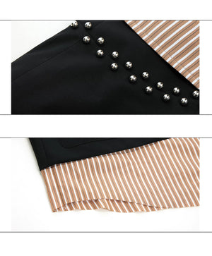 desc::fake-two-piece-striped-patchwork-shirt-studded-urban-jacket-detail-img-19