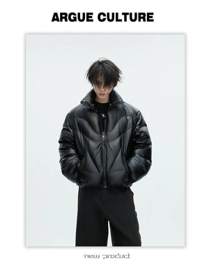 desc::faux-fur-collar-down-jacket-asymmetric-streetwear-puffer-detail-img-11