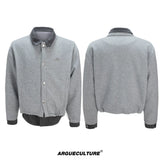 faux-two-piece-striped-cardigan-streetwear-set-khaki-pants