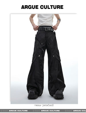 desc::futuristic-liquid-shine-flared-leather-pants-for-men-detail-img-5