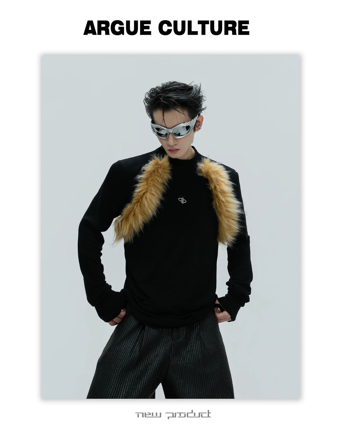 desc::fuzzy-high-neck-distressed-slim-base-layer-detail-img-4