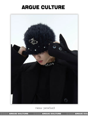 desc::fuzzy-mohair-knitted-beanie-thickened-streetwear-plush-hat-detail-img-4