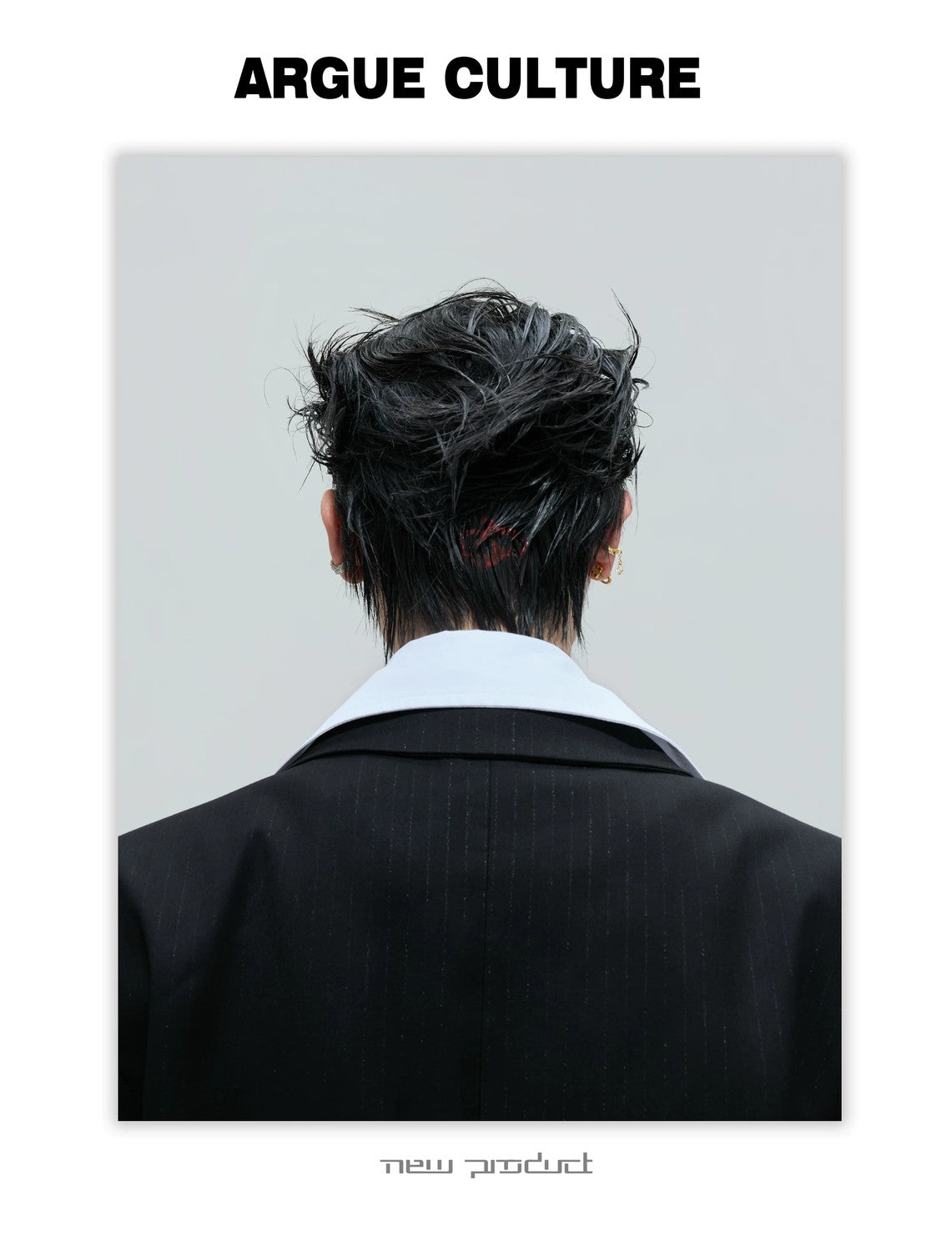 desc::glitter-stripe-cinched-two-piece-blazer-suit-set-detail-img-7