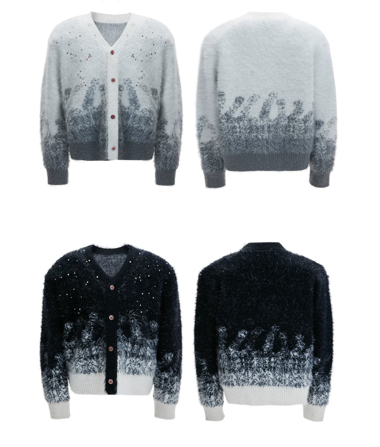 desc::gradient-faux-mink-christmas-cardigan-with-pearls-detail-img-11