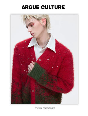 desc::gradient-faux-mink-christmas-cardigan-with-pearls-detail-img-7