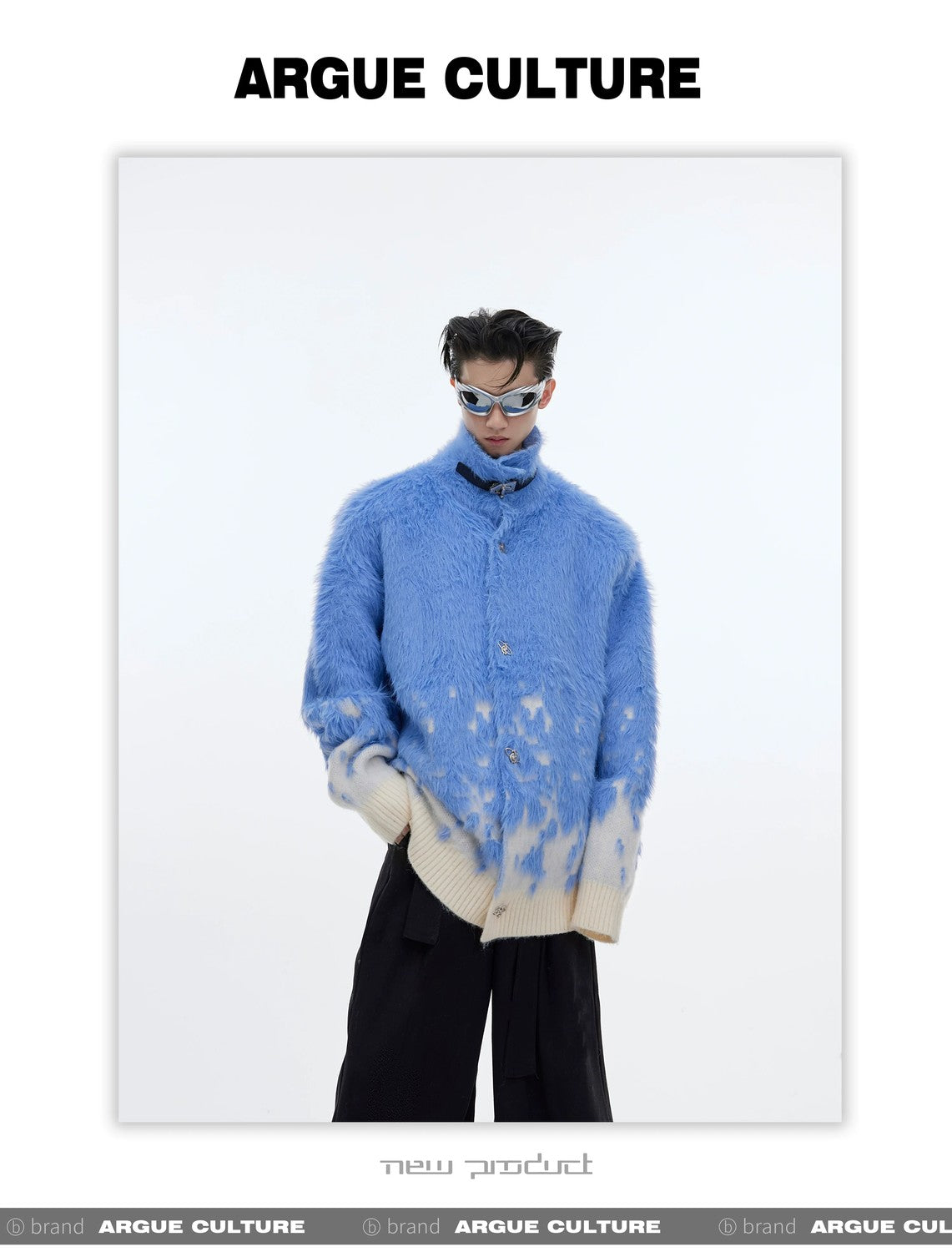 desc::gradient-faux-mink-knit-sweater-loose-streetwear-cardigan-detail-img-11