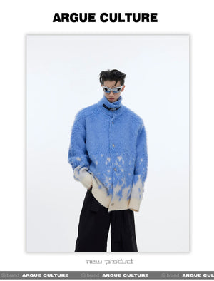desc::gradient-faux-mink-knit-sweater-loose-streetwear-cardigan-detail-img-11