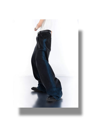 desc::gradient-spray-paint-sleeveless-denim-set-for-men-detail-img-12