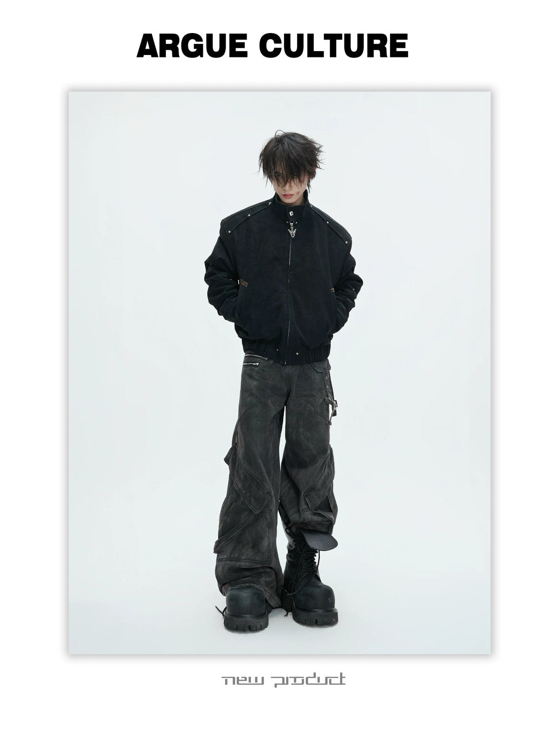 desc::heavy-embroidered-washed-leather-padded-streetwear-jacket-detail-img-10