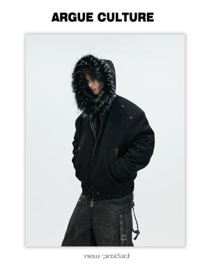 desc::heavy-embroidered-washed-leather-padded-streetwear-jacket-detail-img-14