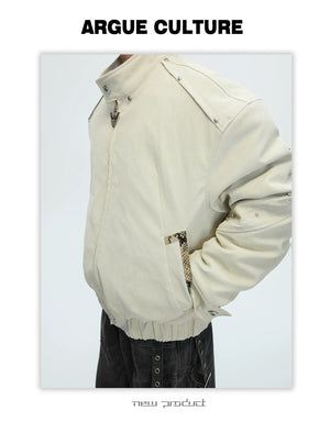 desc::heavy-embroidered-washed-leather-padded-streetwear-jacket-detail-img-24