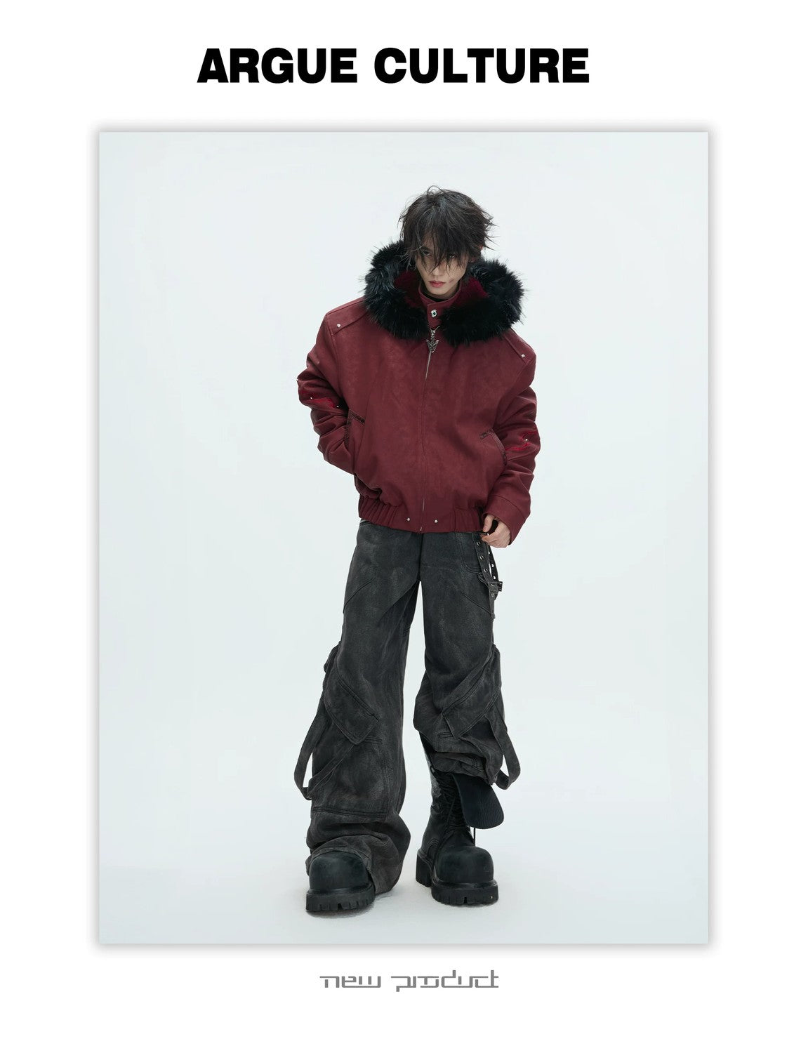 desc::heavy-embroidered-washed-leather-padded-streetwear-jacket-detail-img-32