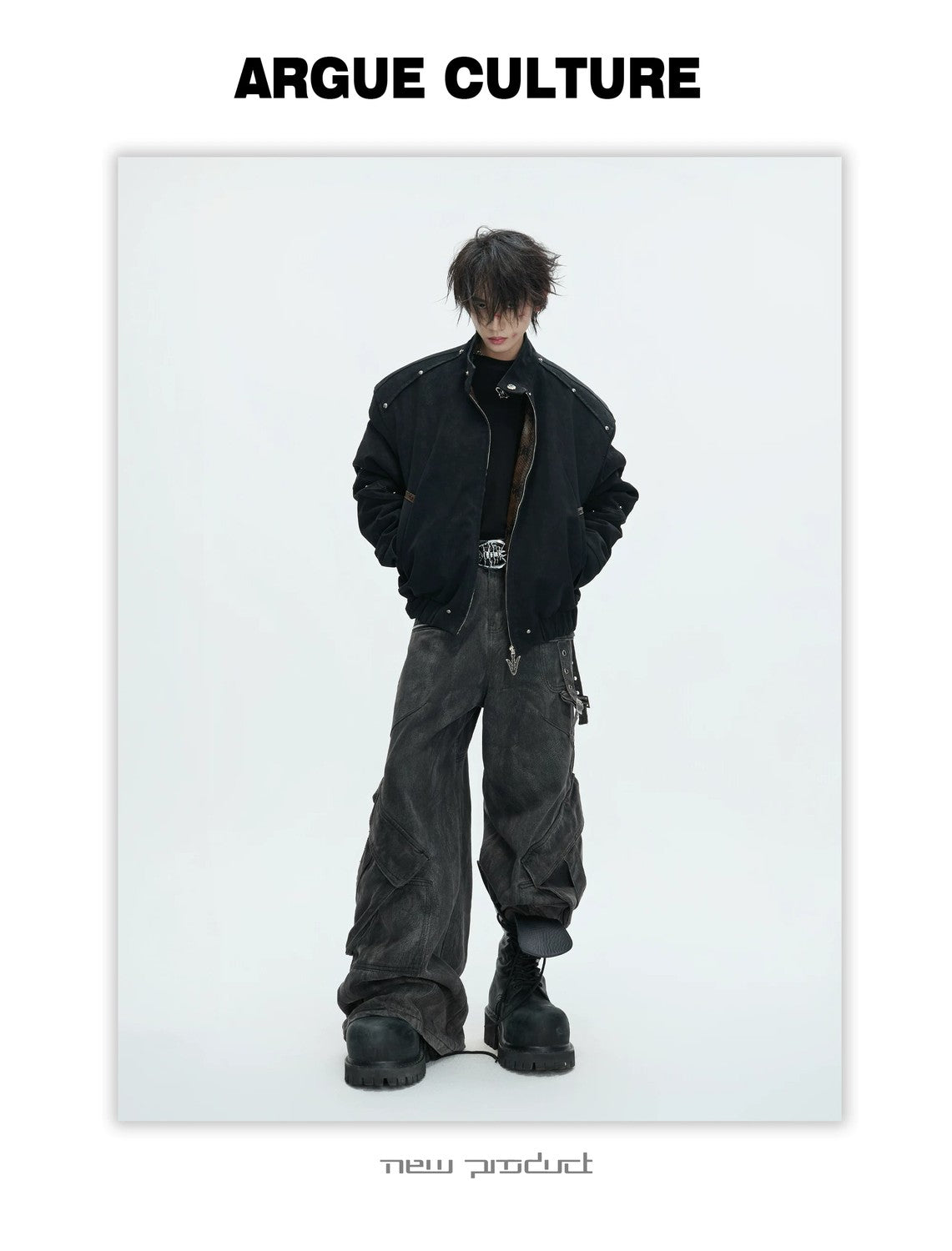 desc::heavy-embroidered-washed-leather-padded-streetwear-jacket-detail-img-9