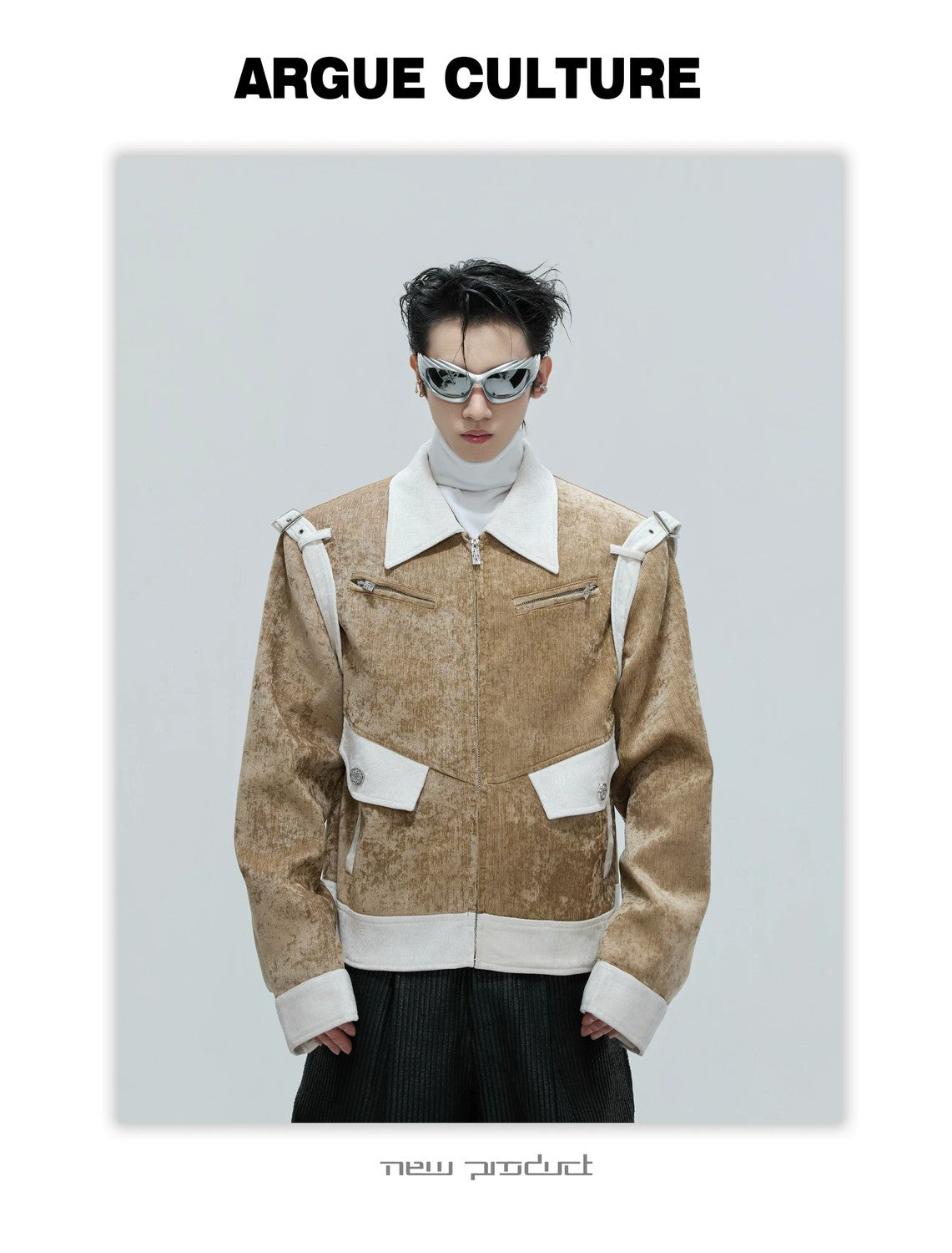 desc::heavy-silk-velvet-contrast-cropped-padded-jacket-detail-img-1