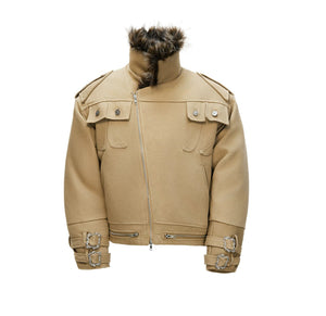 desc::heavy-wash-canvas-work-jacket-fleece-lined-patchwork-detail-img-12
