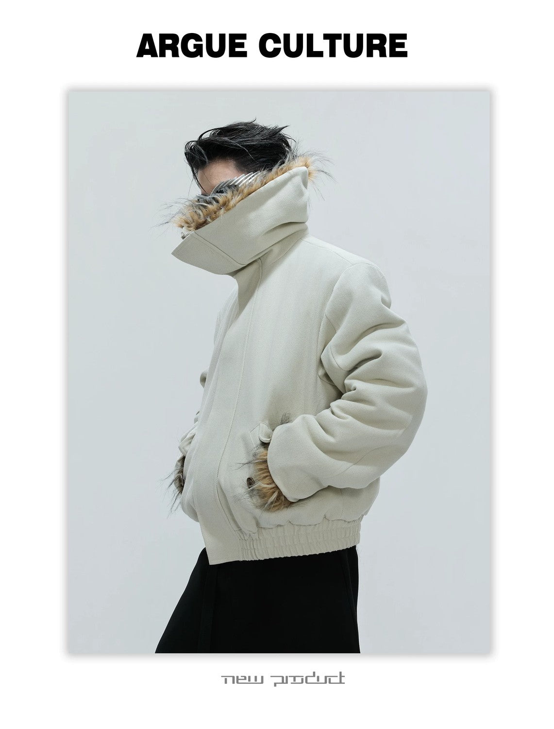 desc::heavy-washed-boxy-fur-collar-padded-jacket-unisex-detail-img-10