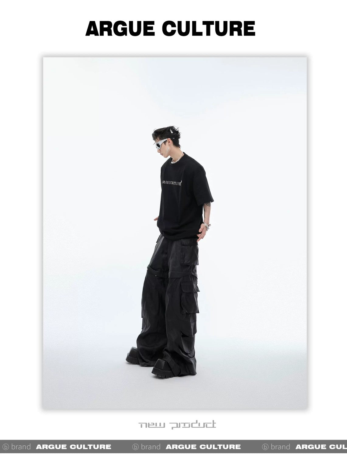 desc::heavyweight-distressed-tee-with-metal-logo-shoulder-pads-detail-img-5