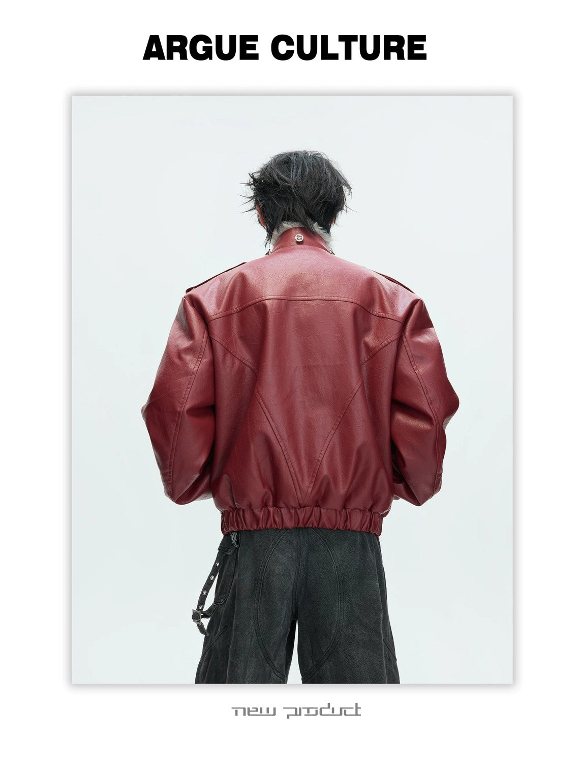 desc::heavyweight-faux-fur-hooded-leather-jacket-goth-streetwear-detail-img-20