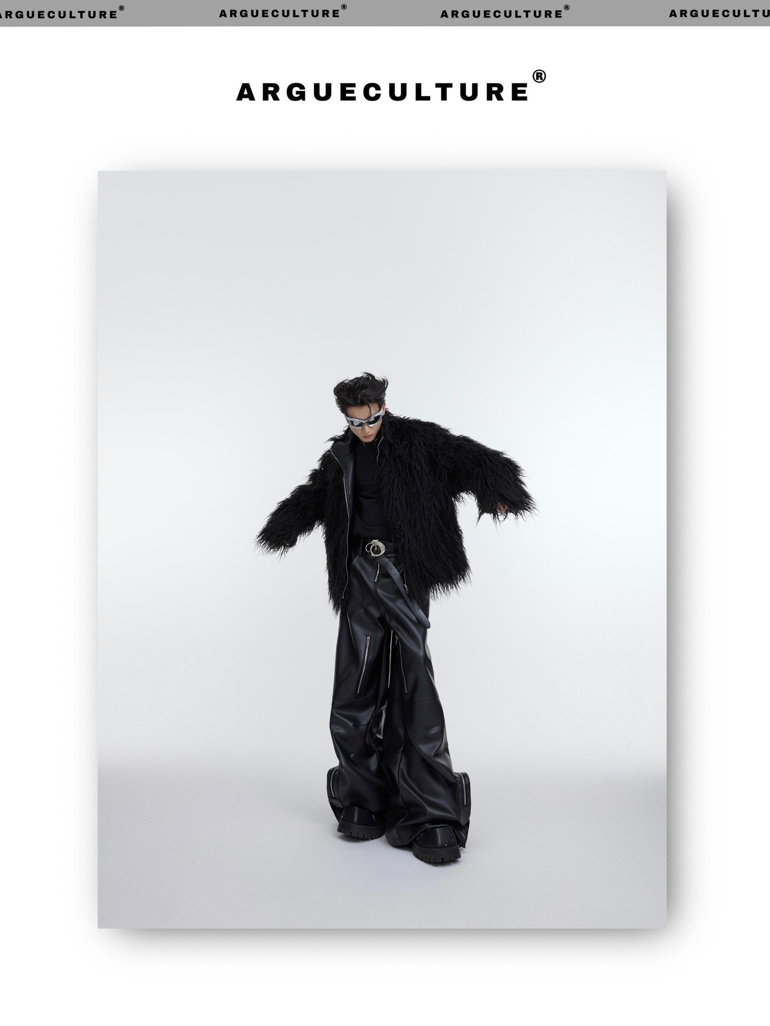 desc::heavyweight-faux-fur-wavy-jacket-vintage-streetwear-detail-img-14