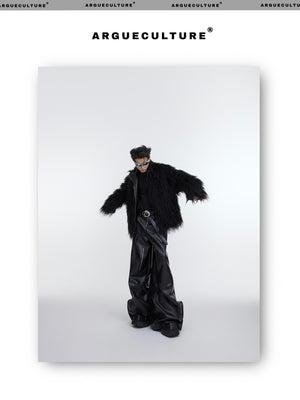 desc::heavyweight-faux-fur-wavy-jacket-vintage-streetwear-detail-img-14