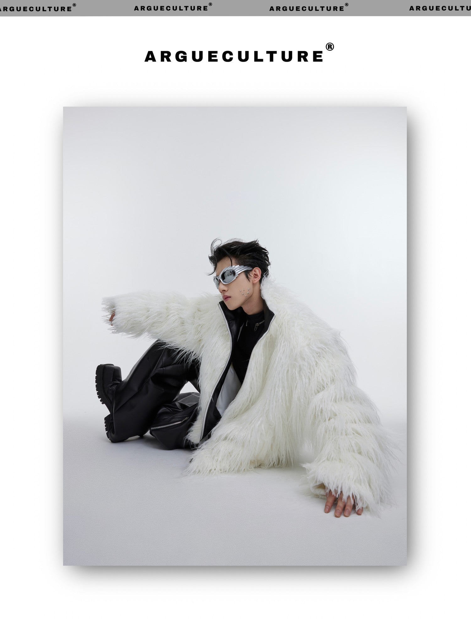 desc::heavyweight-faux-fur-wavy-jacket-vintage-streetwear-detail-img-22