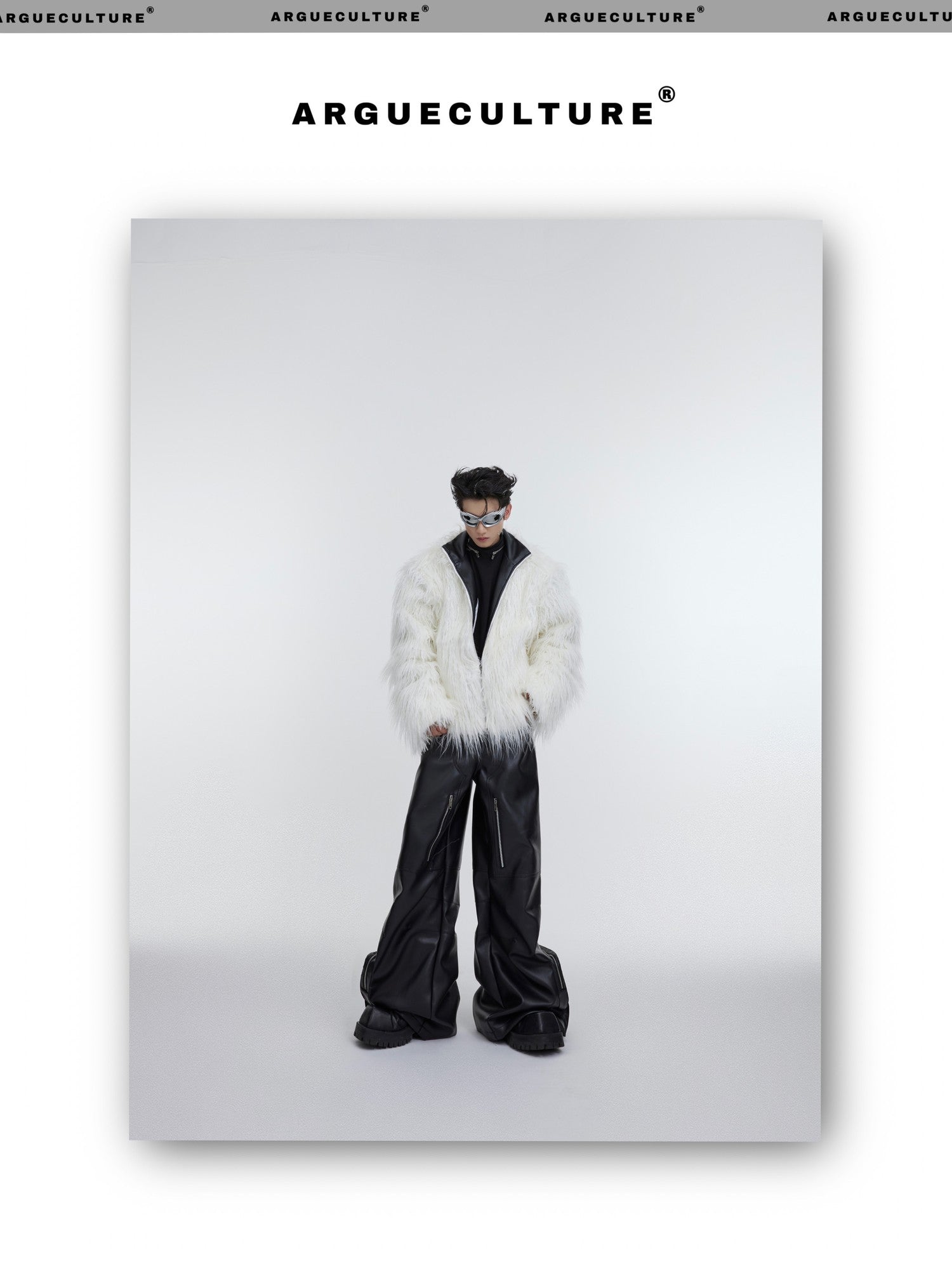 desc::heavyweight-faux-fur-wavy-jacket-vintage-streetwear-detail-img-23