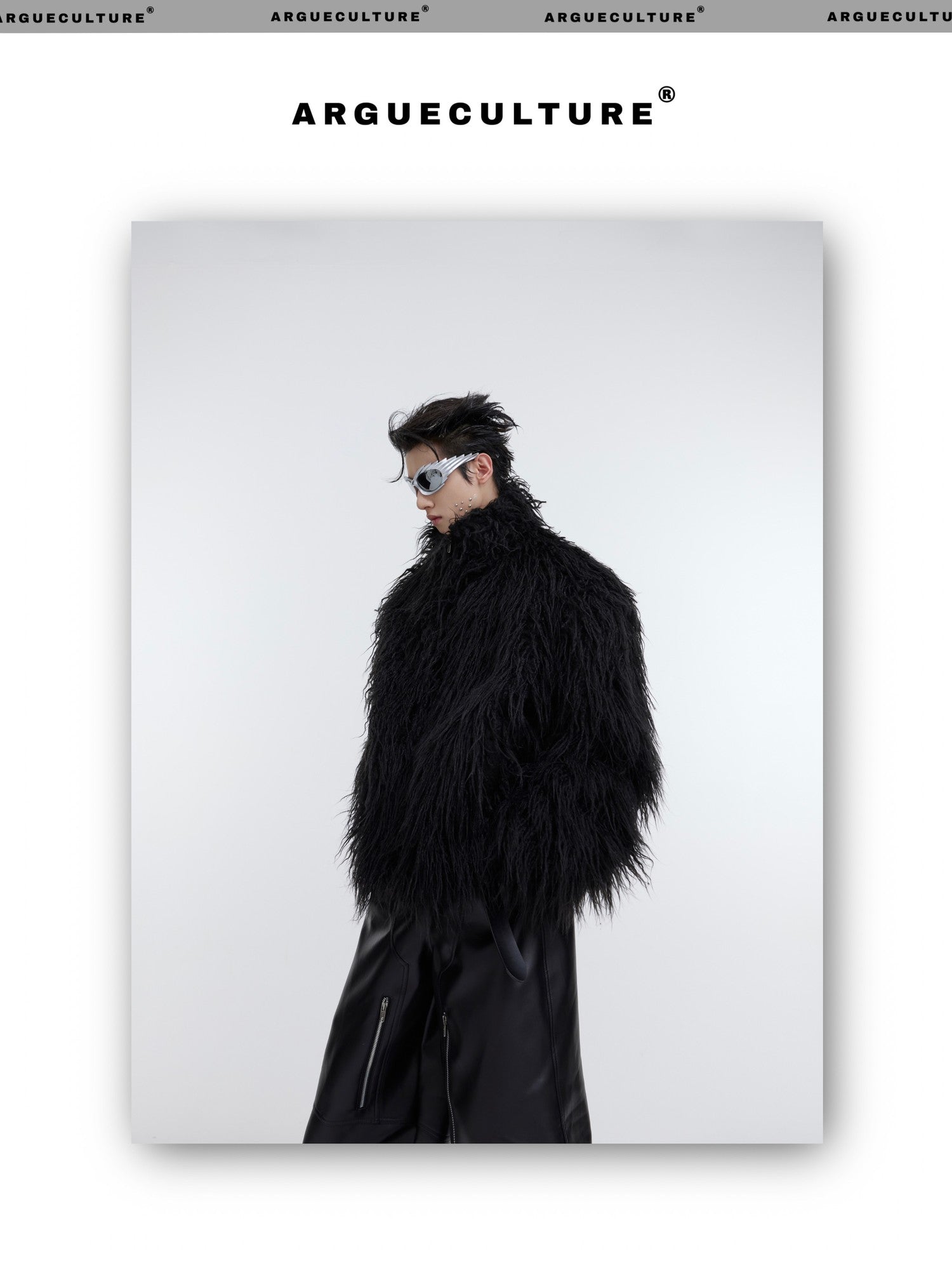 desc::heavyweight-faux-fur-wavy-jacket-vintage-streetwear-detail-img-3