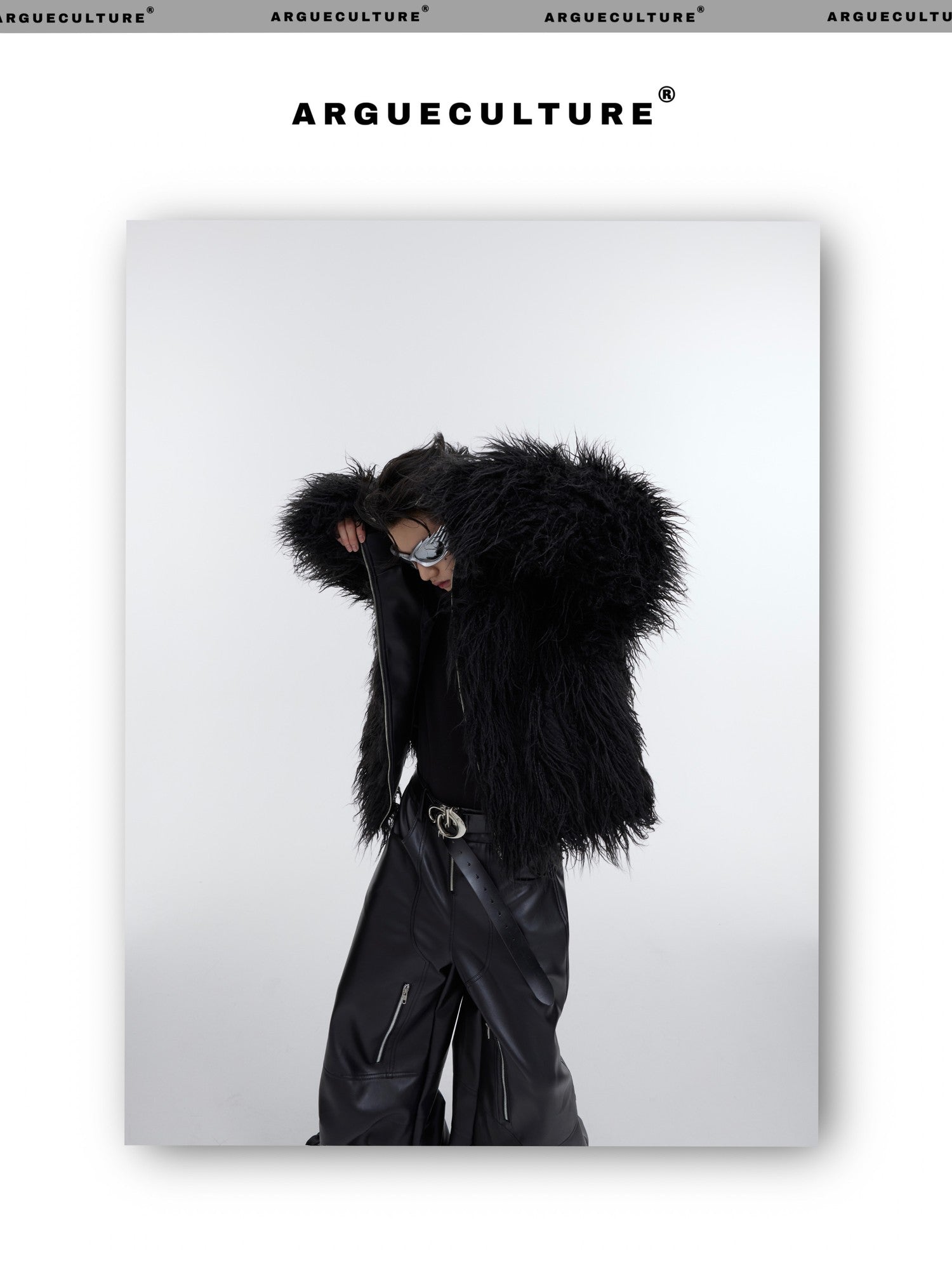 desc::heavyweight-faux-fur-wavy-jacket-vintage-streetwear-detail-img-7