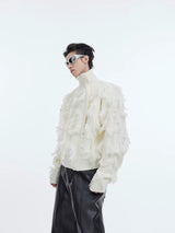 heavyweight-fringe-jacquard-zip-mock-neck-sweater-black-short