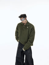 heavyweight-oversized-polo-knit-sweater-streetwear-top-silver