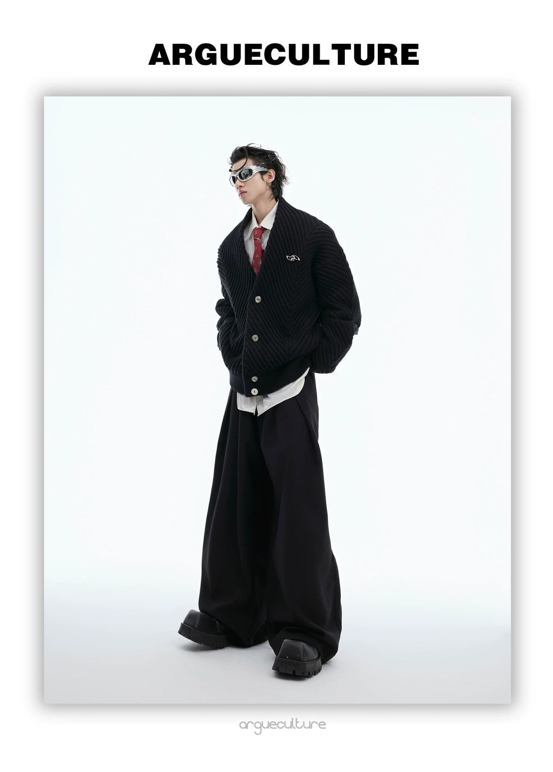 desc::heavyweight-ribbed-v-neck-cardigan-loose-knit-sweater-detail-img-24