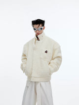 heavyweight-textured-boxy-cropped-wool-jacket-for-men-red