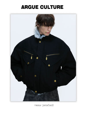 desc::heavyweight-vintage-washed-canvas-workwear-jacket-detail-img-14